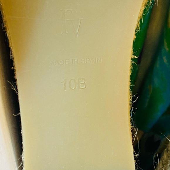 Frances Valentine Eve Fabric Wrapped Wedges - Picture 12 of 15